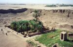 Dendera - vyschlé jezírko