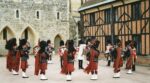 Windsor - hudba při výměně stráží