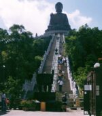 Ostrov Lantau - socha Budhy
