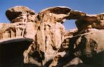 Poušť Wadi Rum - oblouk