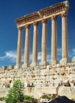 Baalbek - Sloupy Jupiterova chrámu
