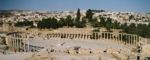 Jerash - oválné náměstí