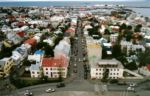 Reykjavík - z věže kostelu Hallgrímskirkja