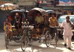Cyklorikše v Kathmandu