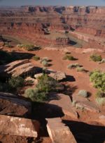 Jeden z meandrů řeky Colorado Jeden z meandrů řeky Colorado