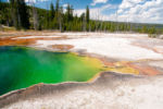 Yellowstone - termální jezírka 3 Yellowstone - termální jezírka 3