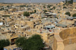 Jaisalmer - z nadhledu