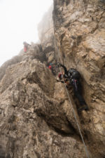 Dolomity 05 - ferrata na Toblinger Knoten Dolomity 05 - ferrata na Toblinger Knoten