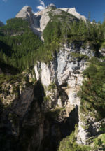 Dolomity 23 - cesta k vodopádu Cascada de Fanés Dolomity 23 - cesta k vodopádu Cascada de Fanés