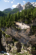Dolomity 24 - cesta k vodopádu Cascada de Fanés Dolomity 24 - cesta k vodopádu Cascada de Fanés
