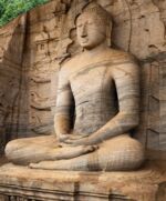 Polonnaruwa - Buddha vytesaný ze žuly 2 Polonnaruwa - Buddha vytesaný ze žuly 2