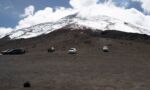 Sopka Cotopaxi - začátek výstupu Sopka Cotopaxi - začátek výstupu
